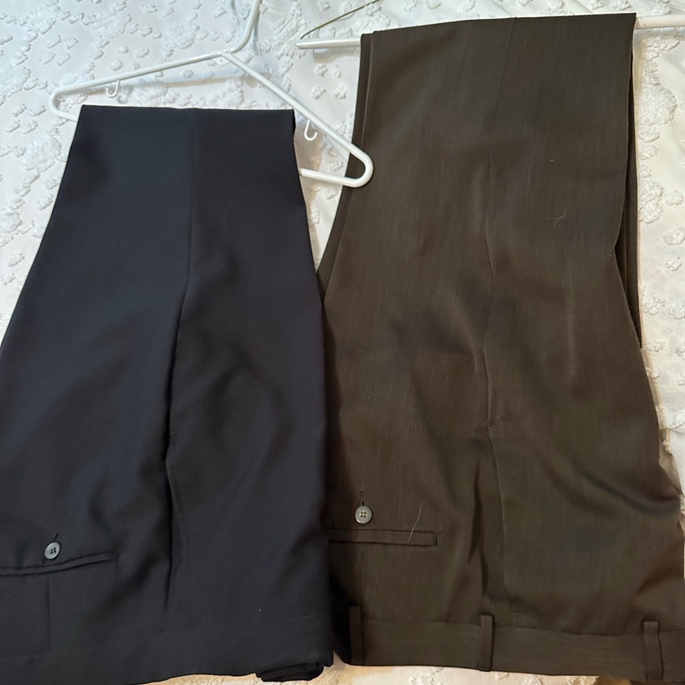 Black and Brown Dress Pants